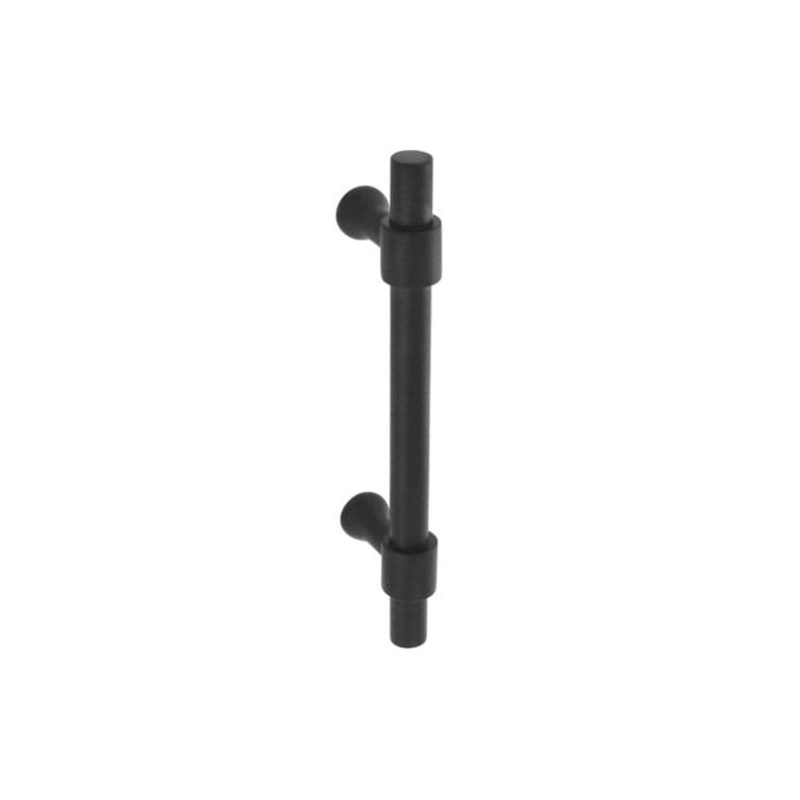 Smiths Architectural Brass Shouldered Handle 96mm – Matt Black