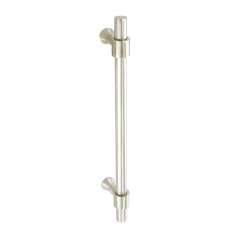 Smiths Architectural Brass Shouldered Handle160mm – Satin Nickel