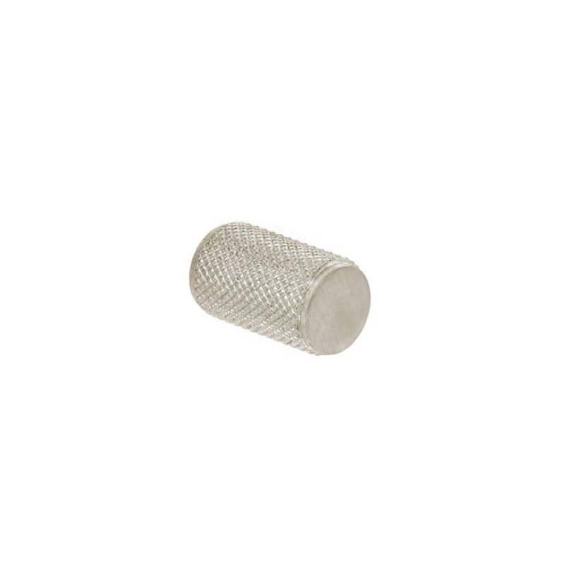 Smiths Architectural Knurled Cylinder Knob 18mm – Satin Nickel