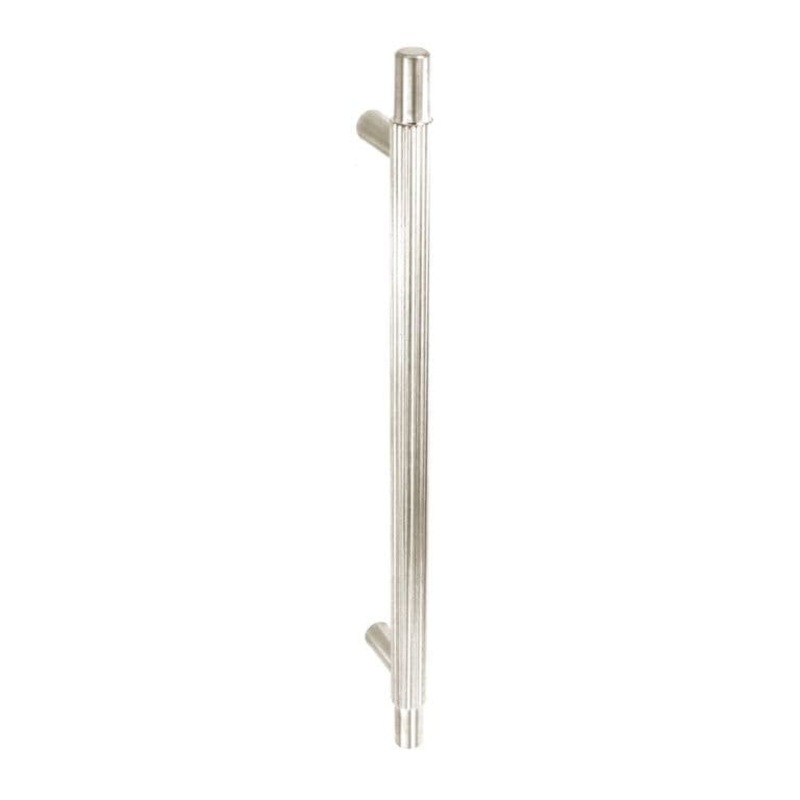 Smiths Architectural Linear Knurled Handle 192mm – Satin Nickel