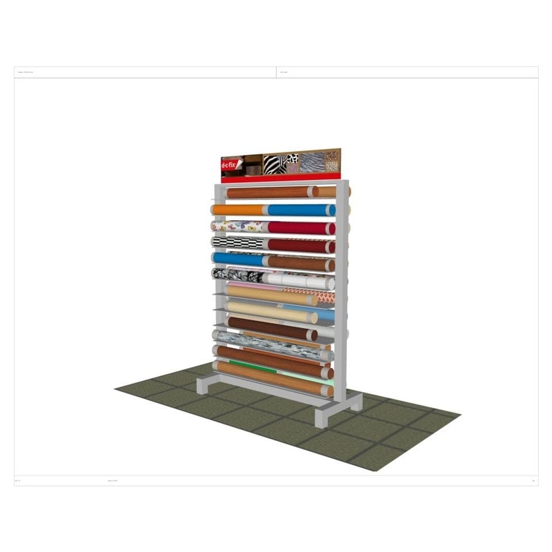 d-c-fix Self Adhesive Films Long Rolls Stand