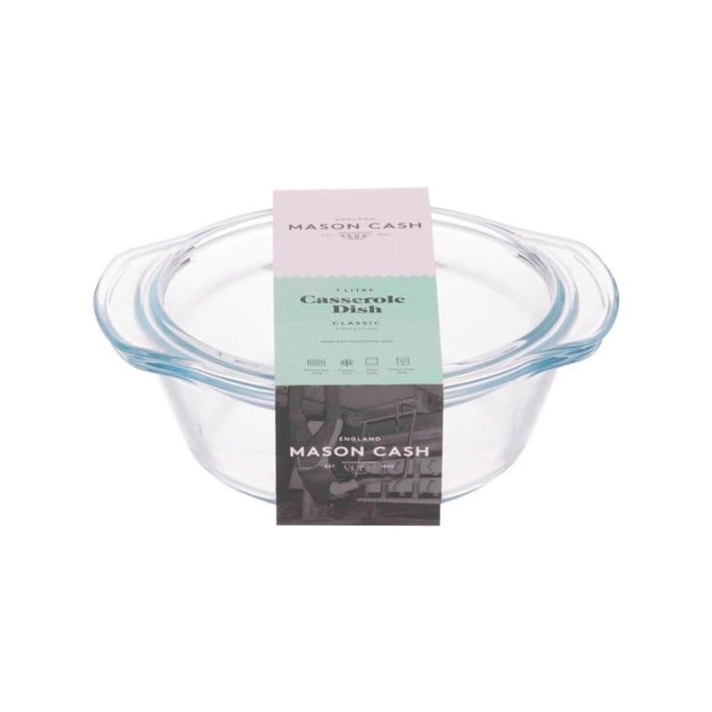 Mason Cash Classic Collection Round Casserole Dish – 1L