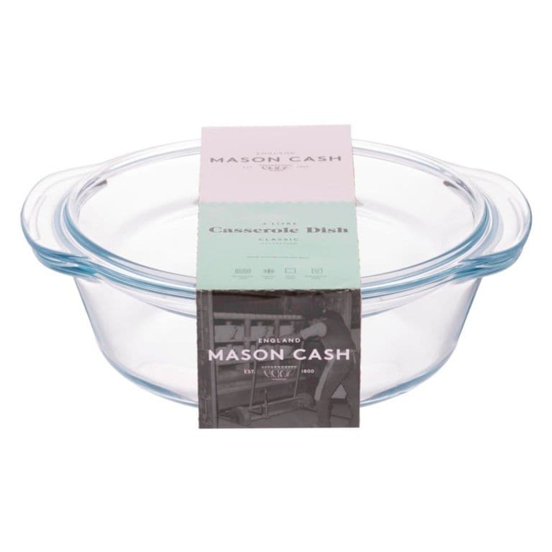 Mason Cash Classic Collection Round Casserole Dish – 2L
