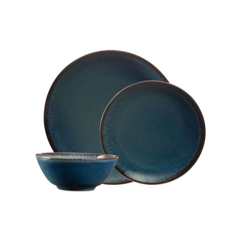 Mason Cash Reactive Blue Dinner Set – 12 Piece