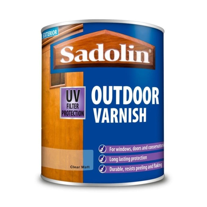 Sadolin Outdoor Varnish Matt Clear – 750ml