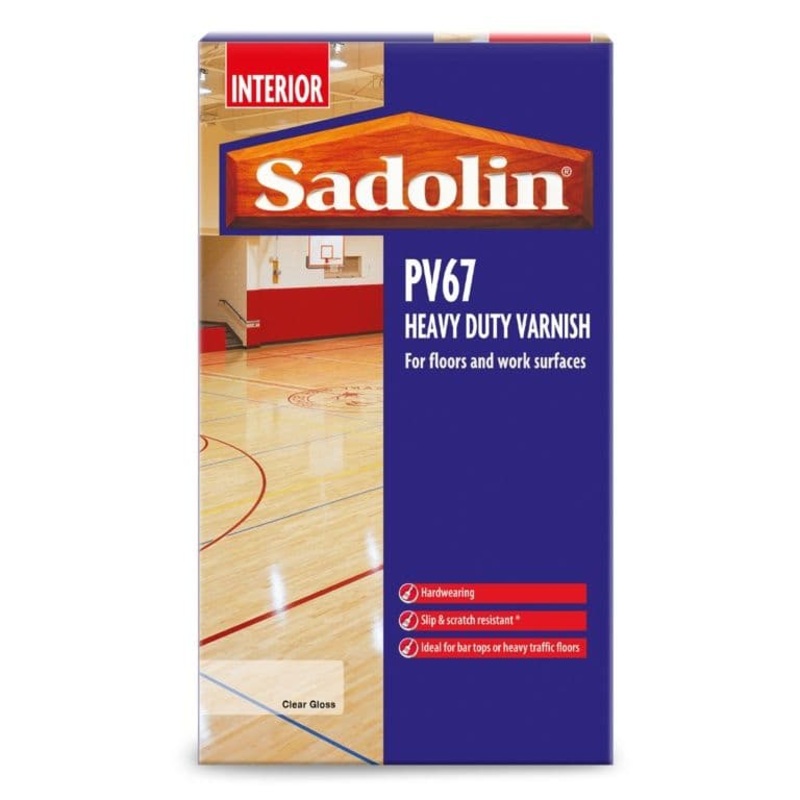 Sadolin PV67 Heavy Duty Varnish Gloss – 1L