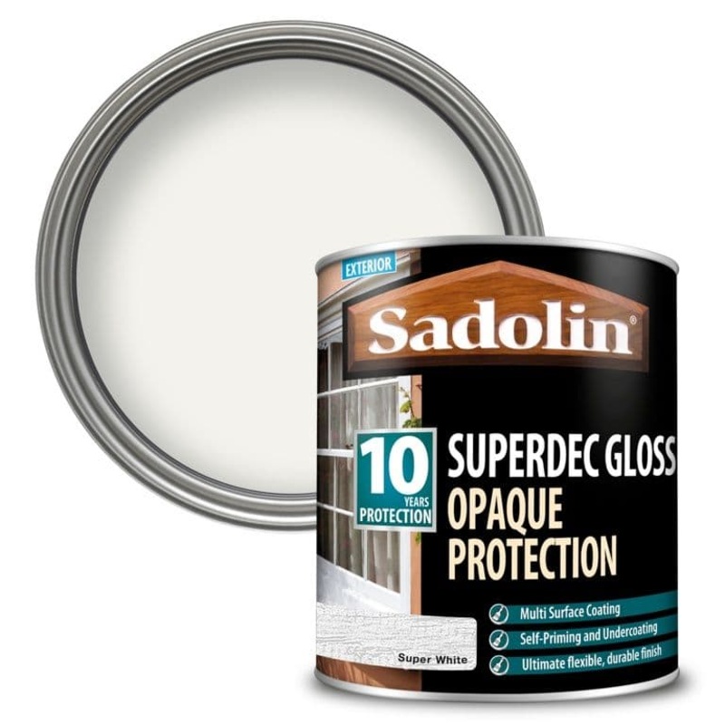 Sadolin Superdec Gloss 1L – Super White