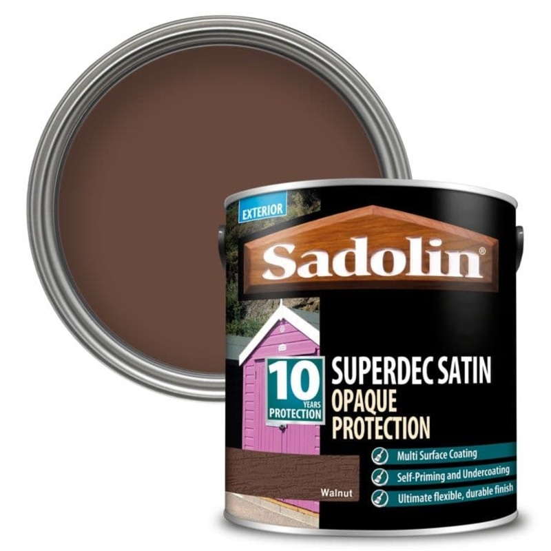 Sadolin Superdec Gloss 2.5L – Walnut