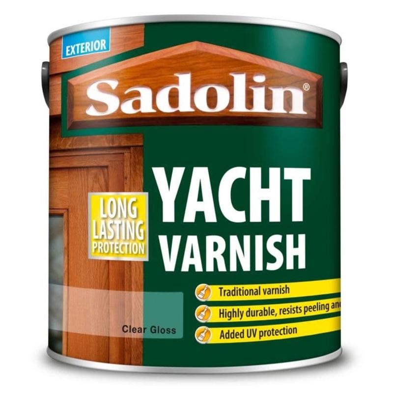 Sadolin Yacht Varnish Gloss Clear – 2.5L