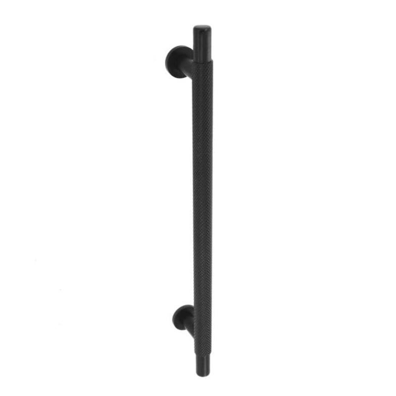 Smiths Architectural Cross Knurled Handle 192mm – Matt Black