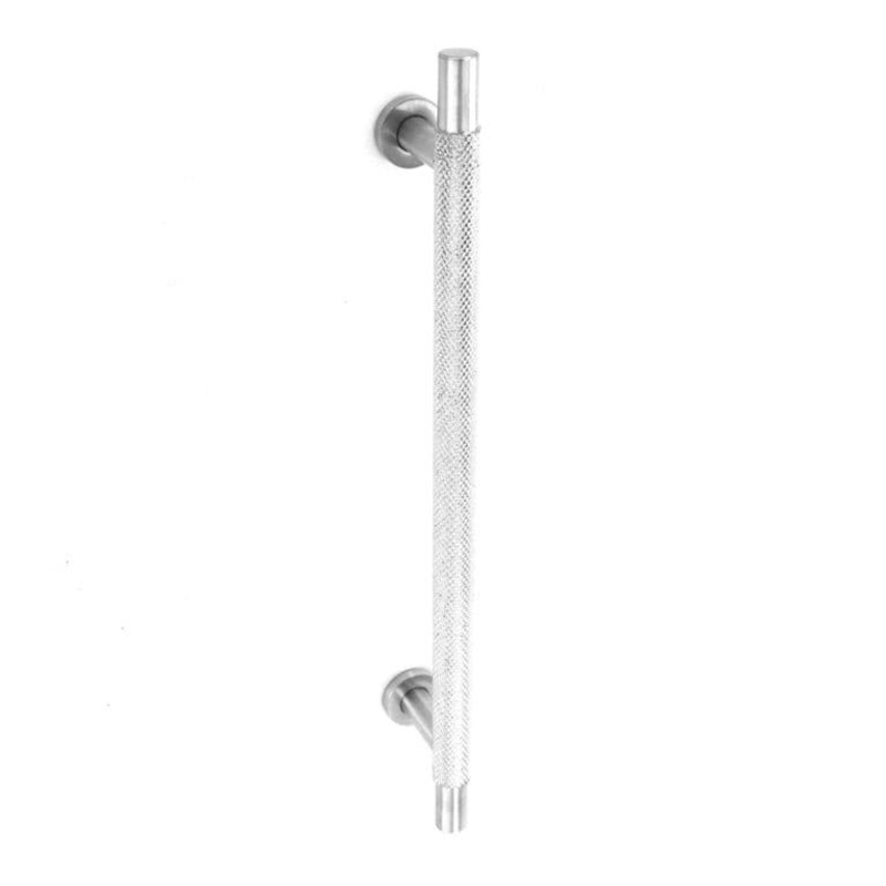 Smiths Architectural Cross Knurled Handle 192mm – Satin Nickel