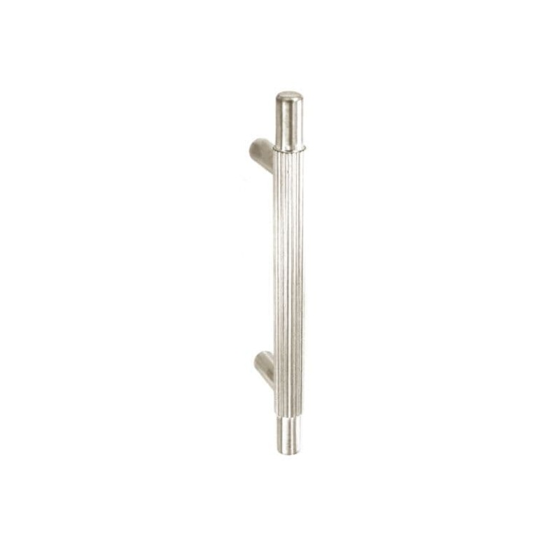 Smiths Architectural Linear Knurled Handle 96mm – Satin Nickel