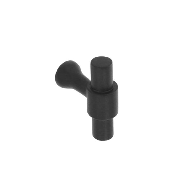 Smiths Architectural Solid Brass Shoulder T Pull 45mm – Matt Black