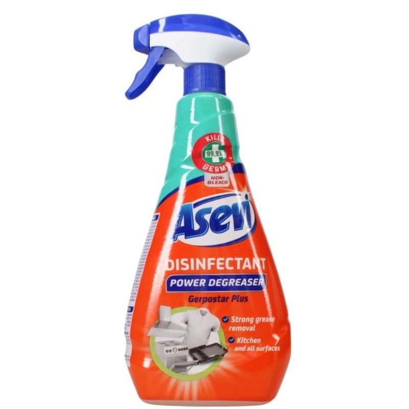 Asevi Disinfectant Grease Remover Spray – 750ml