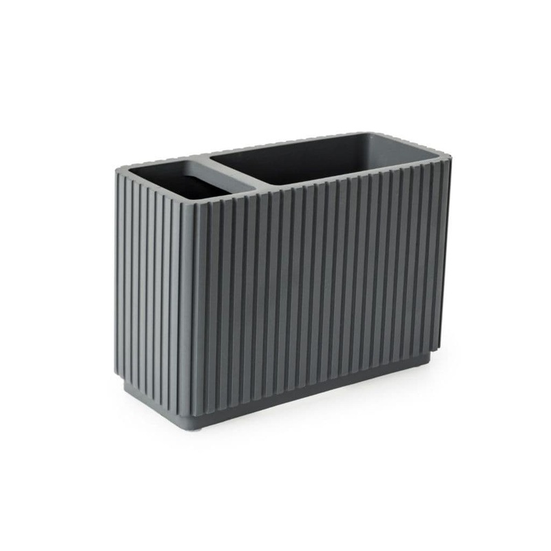 Blue Canyon Berkeley Pedal Bin – Grey With Bamboo Lid