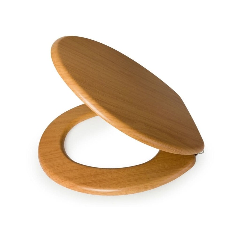 Blue Canyon Hampton MDF Toilet Seat – Beech
