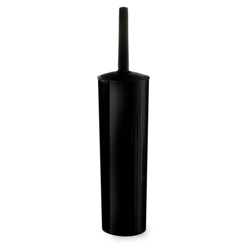 Blue Canyon Plastic Toilet Brush & Holder – Black
