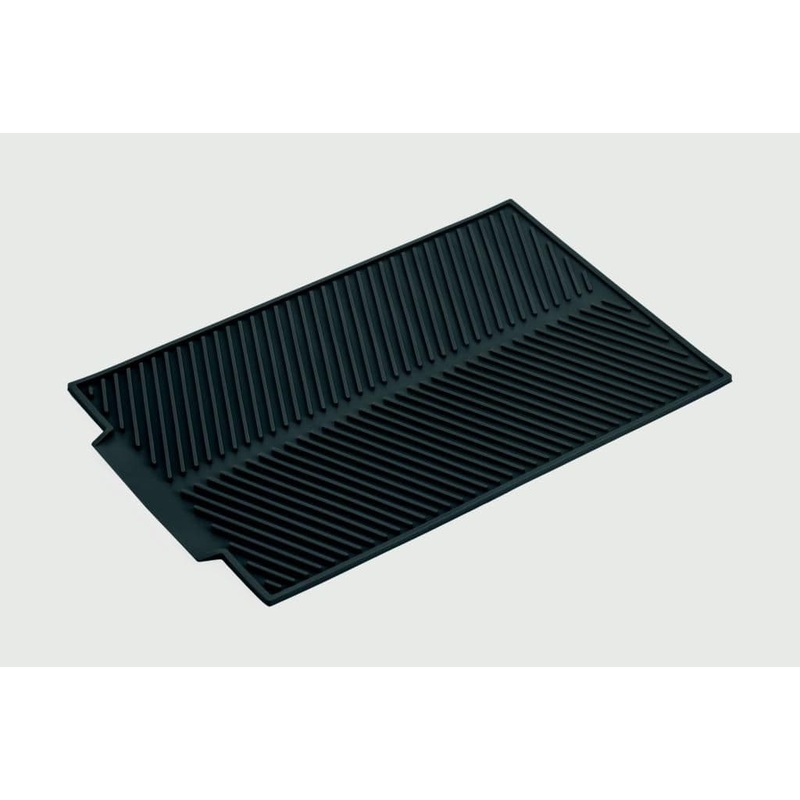 Casa & Casa Silicone Drying Mat Black – 39 x 25cm