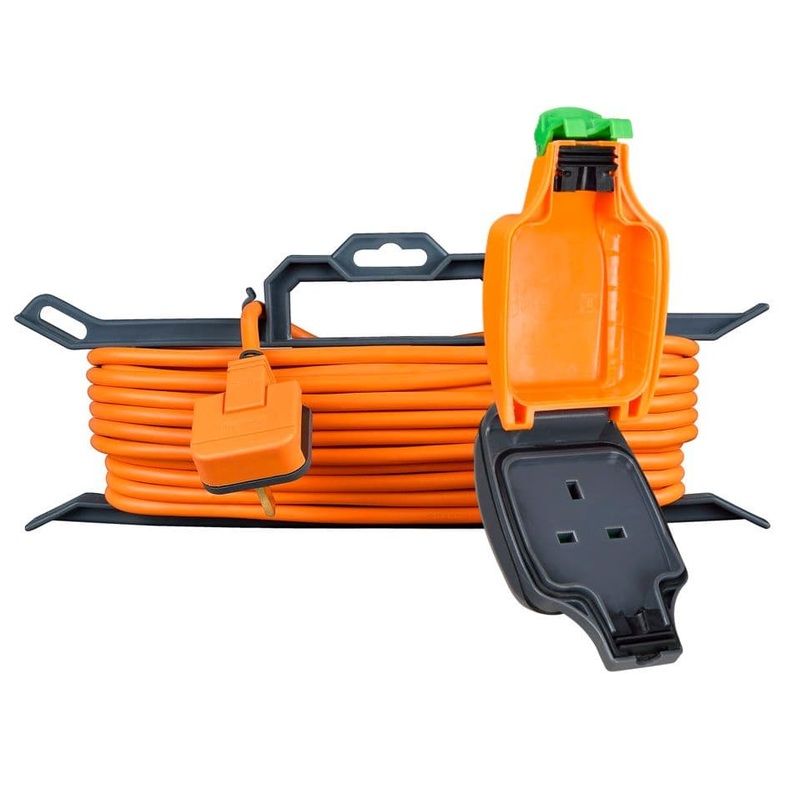 Masterplug Extension Lead 1 Gang – 15m / IP54