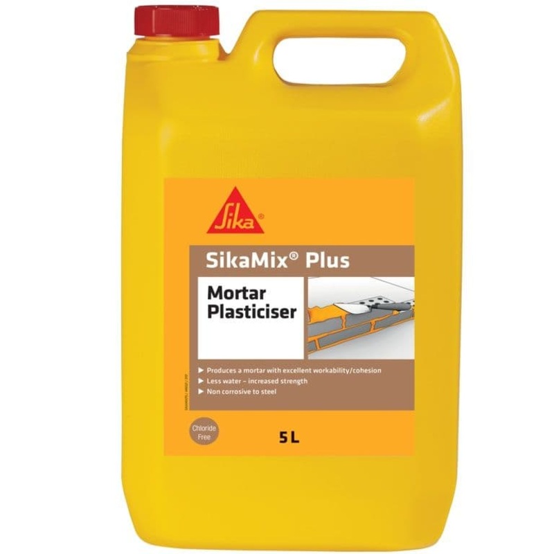 Sika Sikamix Plus Mortar Plasticiser – 5L