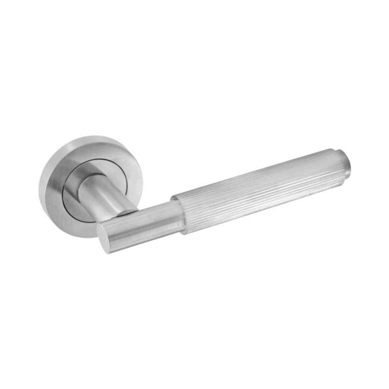 Smiths Architectural Linear Lever On Rose – Satin Chrome