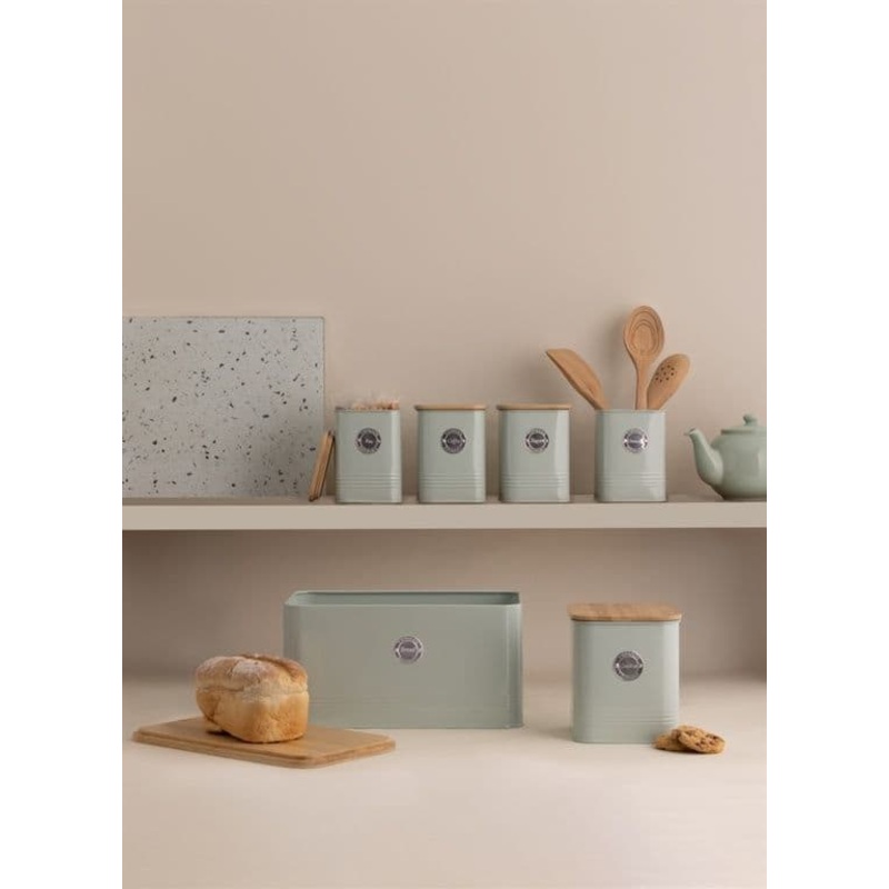 Typhoon Living Squircle Mint Bread Bin – 9L