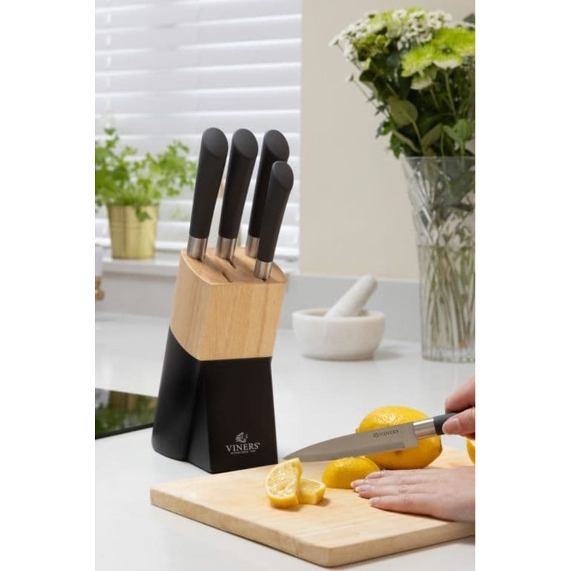 Viners Allure Knife Block Set Gift Box – 6 Piece