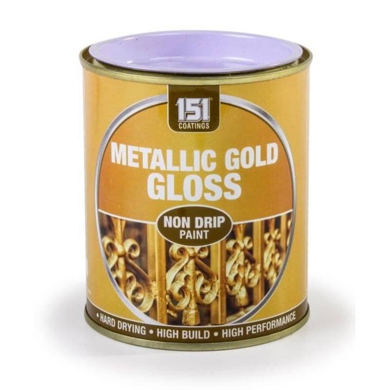 151 Coatings Metallic Gold Paint – 300ml