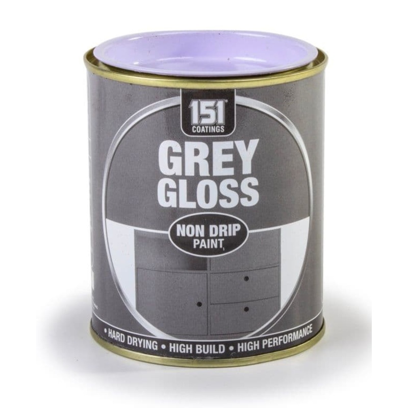 151 Coatings Non Drip Gloss Paint 300ml – Grey