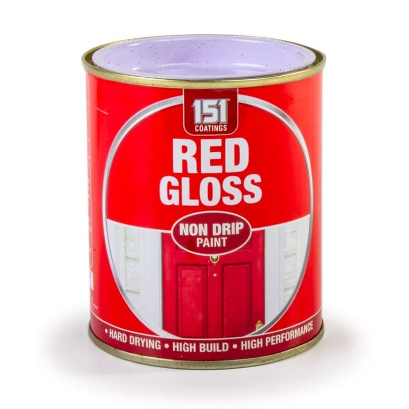 151 Coatings Non Drip Gloss Paint 300ml – Red