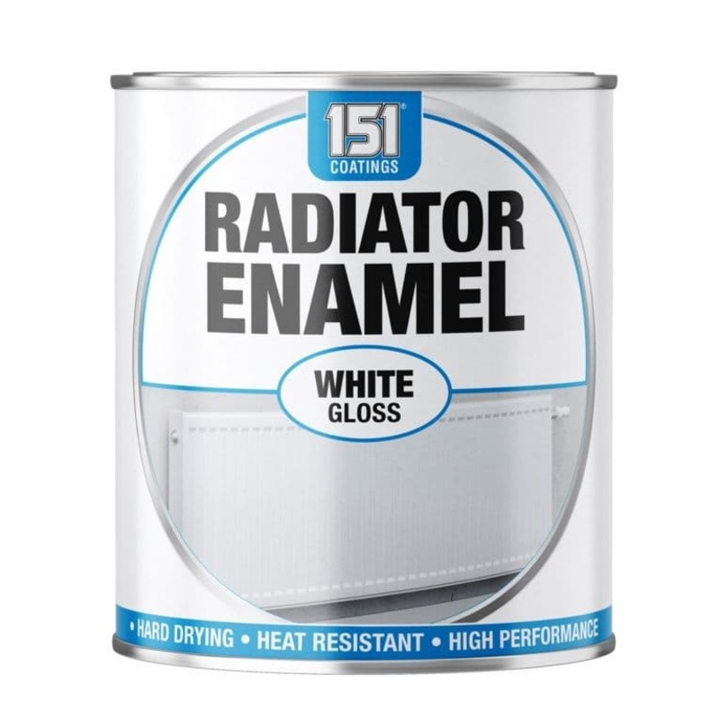 151 Coatings Radiator Enamel White Gloss – 300ml