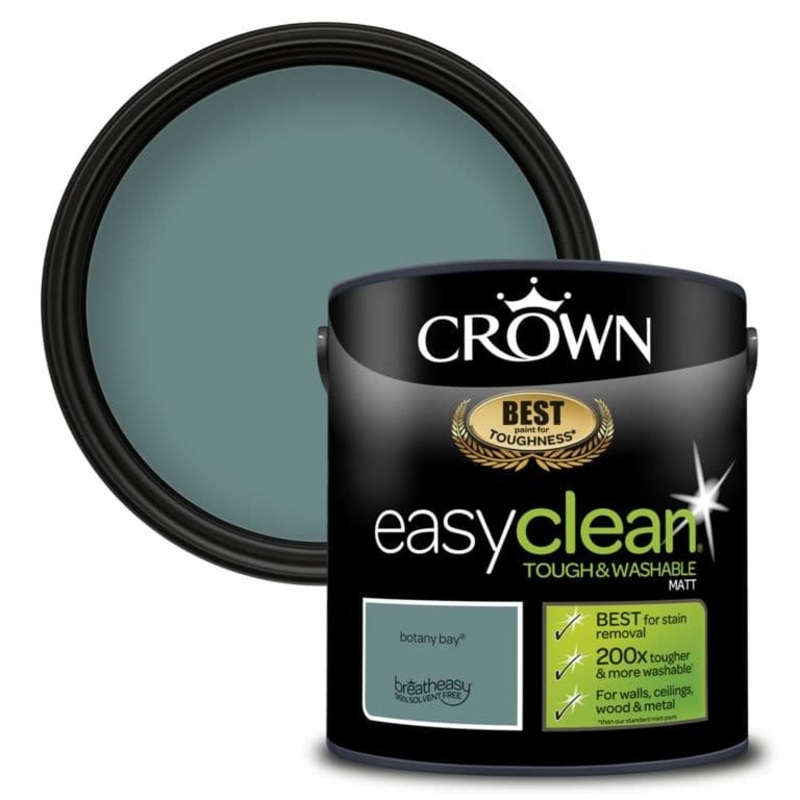 Crown Easyclean Matt Emulsion 2.5L – Botany Bay