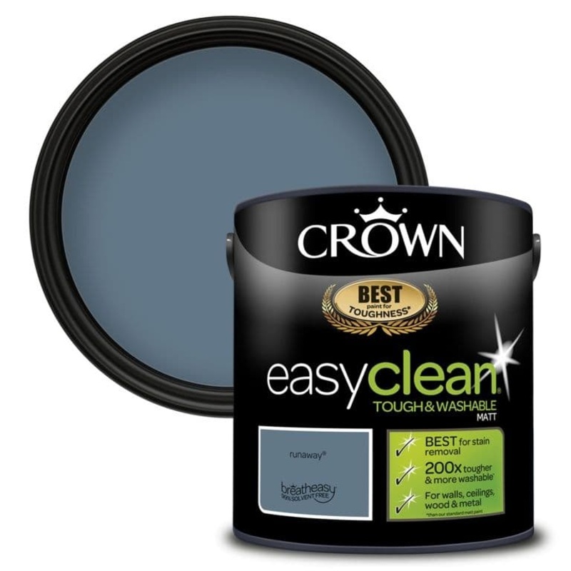 Crown Easyclean Matt Emulsion 2.5L – Runaway