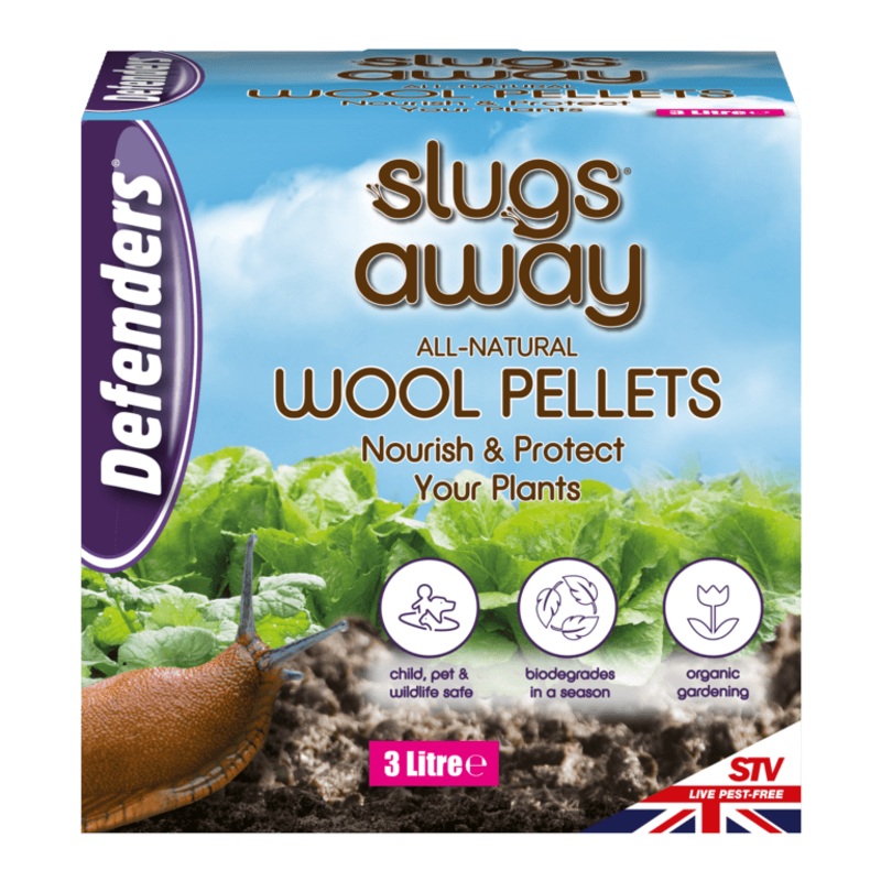 Defenders Slugs Away Wool Pellets – 3L