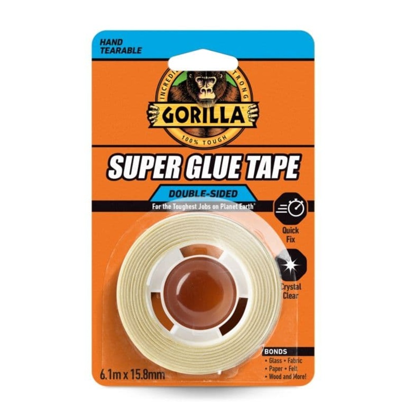 Gorilla Super Glue Tape – 6.1m