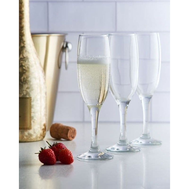 Ravenhead Essentials Flute Glasses – Sleeve Of 6