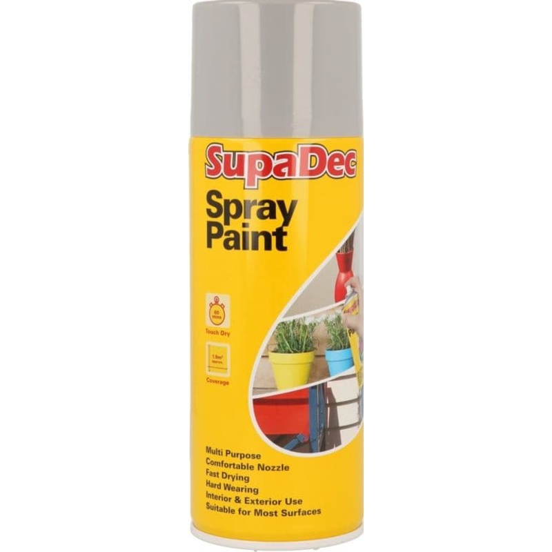 SupaDec Spray Paint Matt Anthracite – 400ml