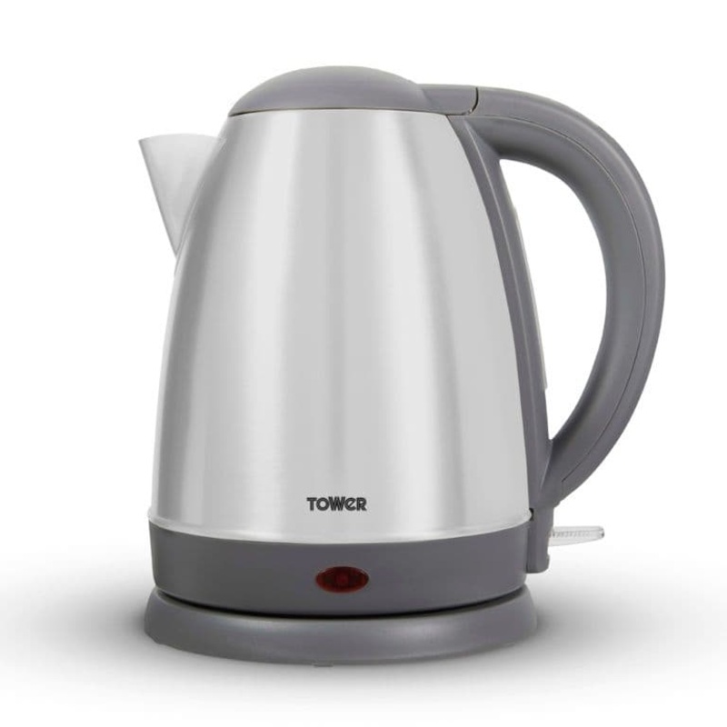 Tower Presto Kettle 1.7L – Polished Stainless Steel