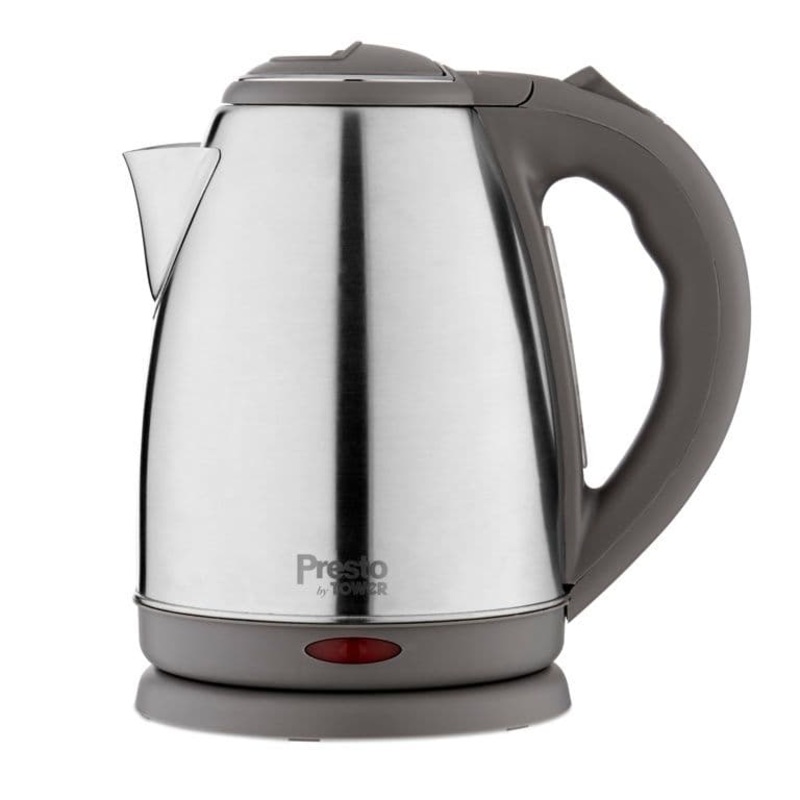 Tower Presto Kettle 1.8L – Brushed Stainless Steel