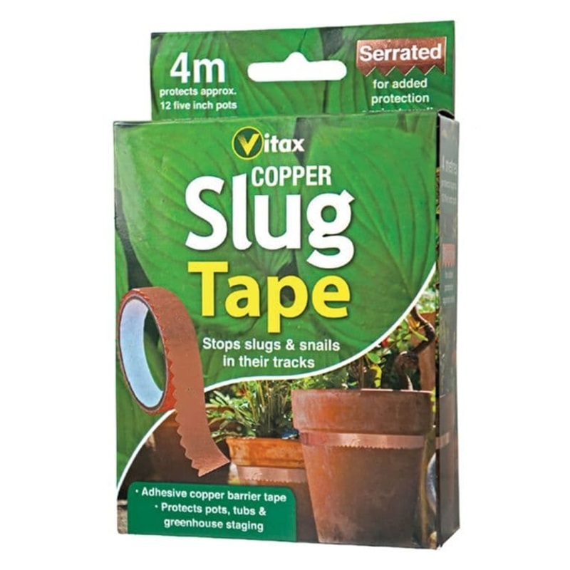 Vitax Copper Slug Tape Clip Strip of 12 – 4m