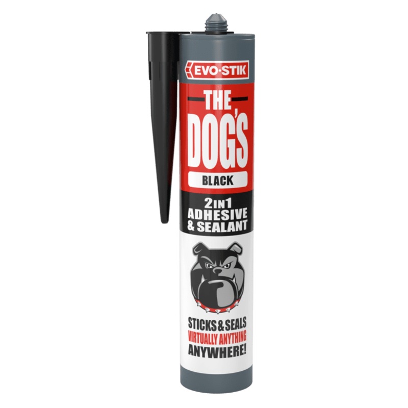 Evo-Stik The Dog’s 2 In 1 Adhesive & Sealant – 290ml Black