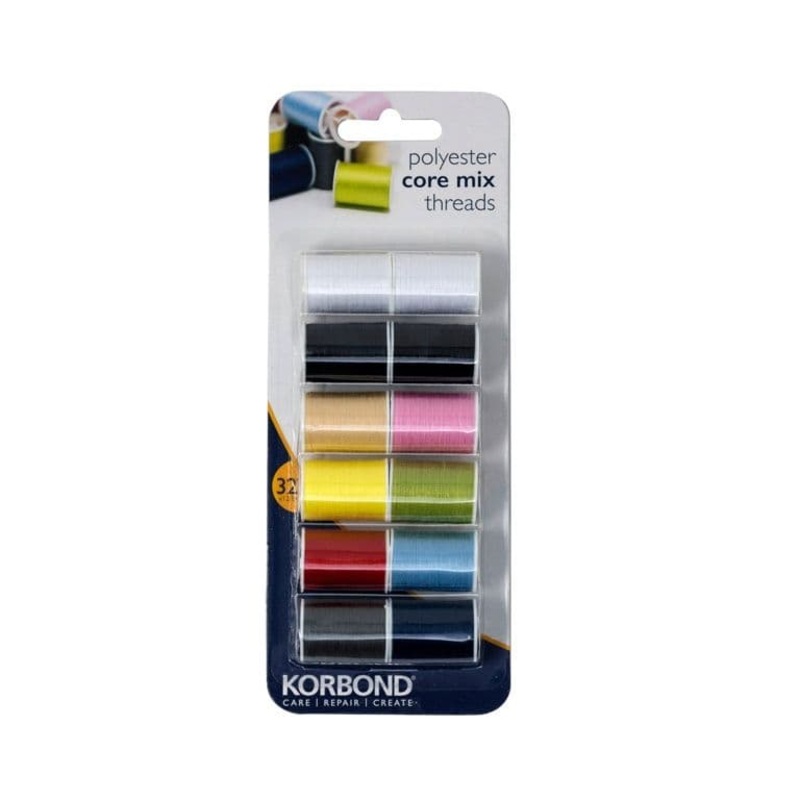 Korbond Core Mix Thread Collection – 12×32
