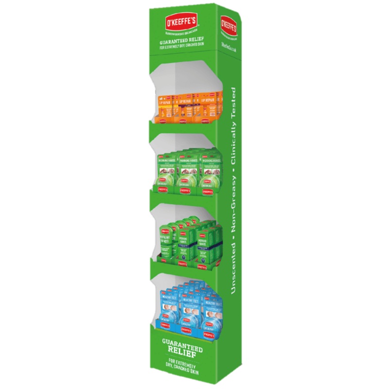 O’Keeffe’s Hardwearing Skincare FSDU