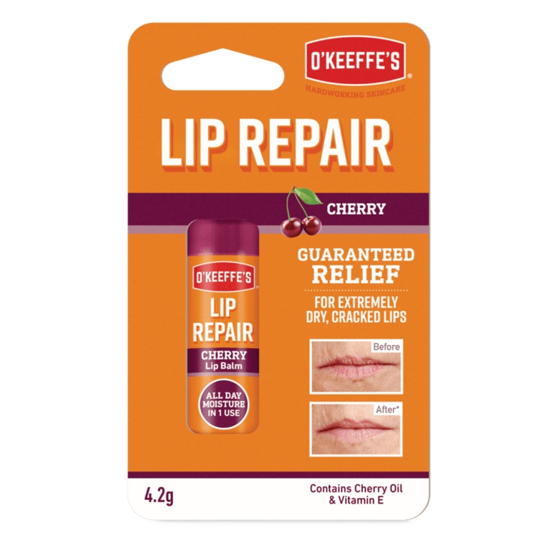 O’Keeffe’s Lip Repair Cherry – 4.2g