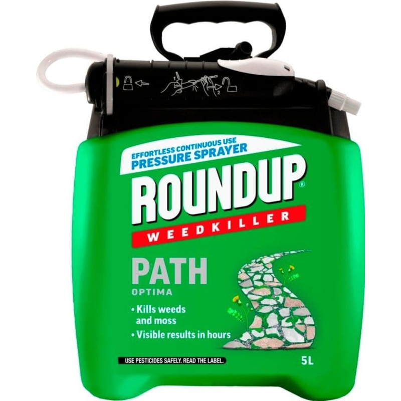 Roundup Path Optima Weedkiller – 5L RTU