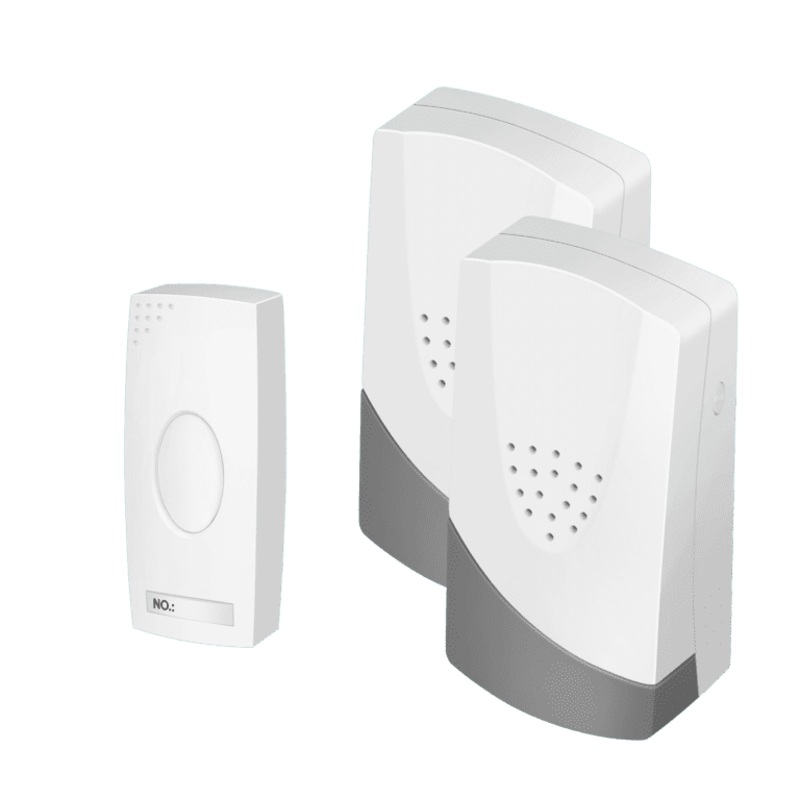 Securlec Plug-In Wireless Doorbell & 2 Chimes – 100m