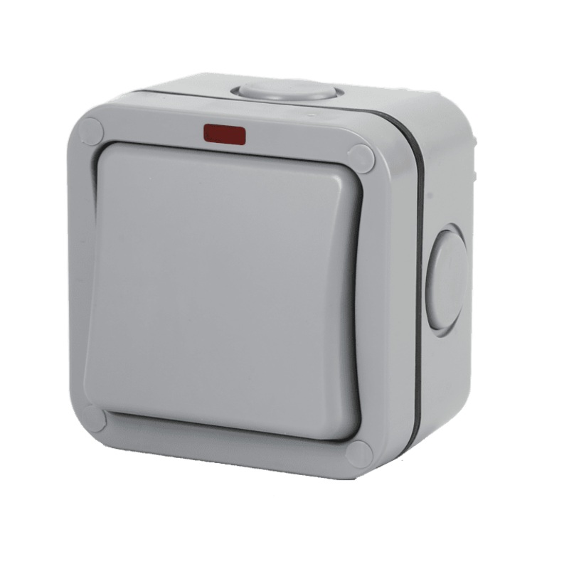 Securlec Single Outdoor Weatherproof Switch 2 Way – IP66
