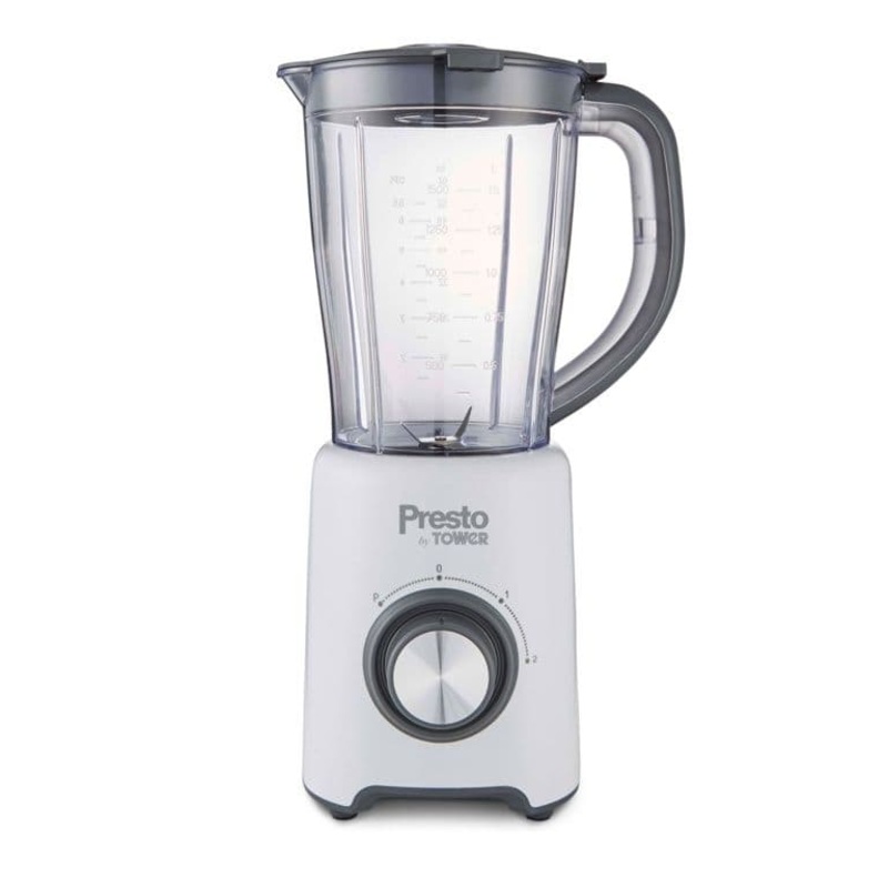 Tower Presto Jug Blender White 500w – 1.5L