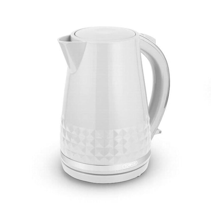 Tower Solataire White Kettle 3kw – 1.5L