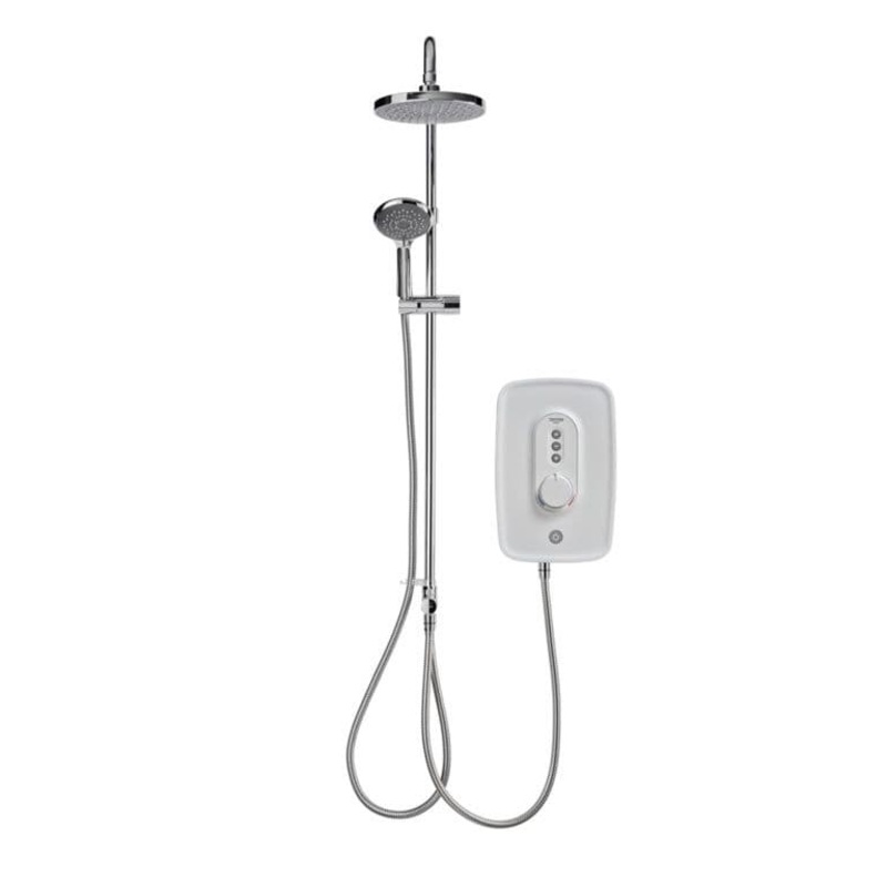 Triton Danzi Duelec Shower 9.5kw – White
